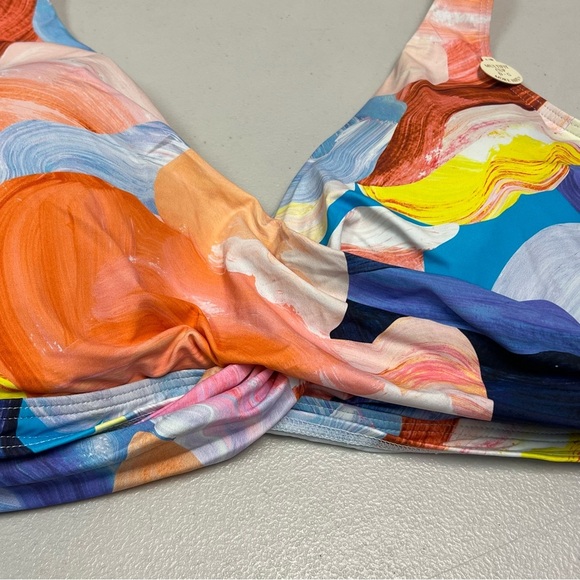 Artesands Women’s Colorful Delacroix Bikini Top Size 18 (Multifit Cup D-G) - Picture 3 of 9